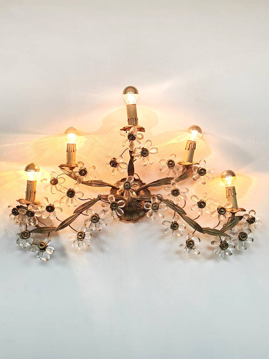 Applique vintage italienne Banci Firenze 1960