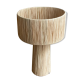 Minimalist S-size raffia-sized bedside lamp