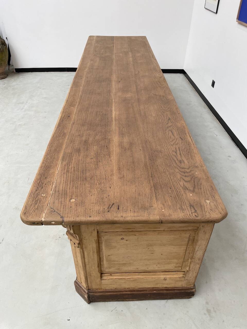 XXL oak and pine counter 350cm