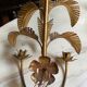 Paire d’appliques vintage palmier seventies