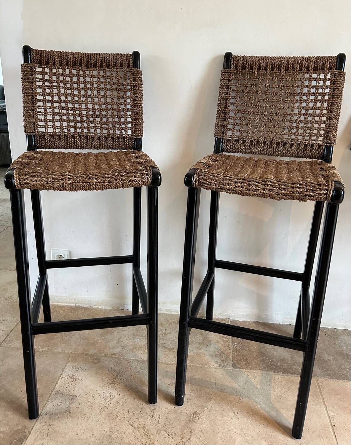 Pair of “Kivu” high chairs