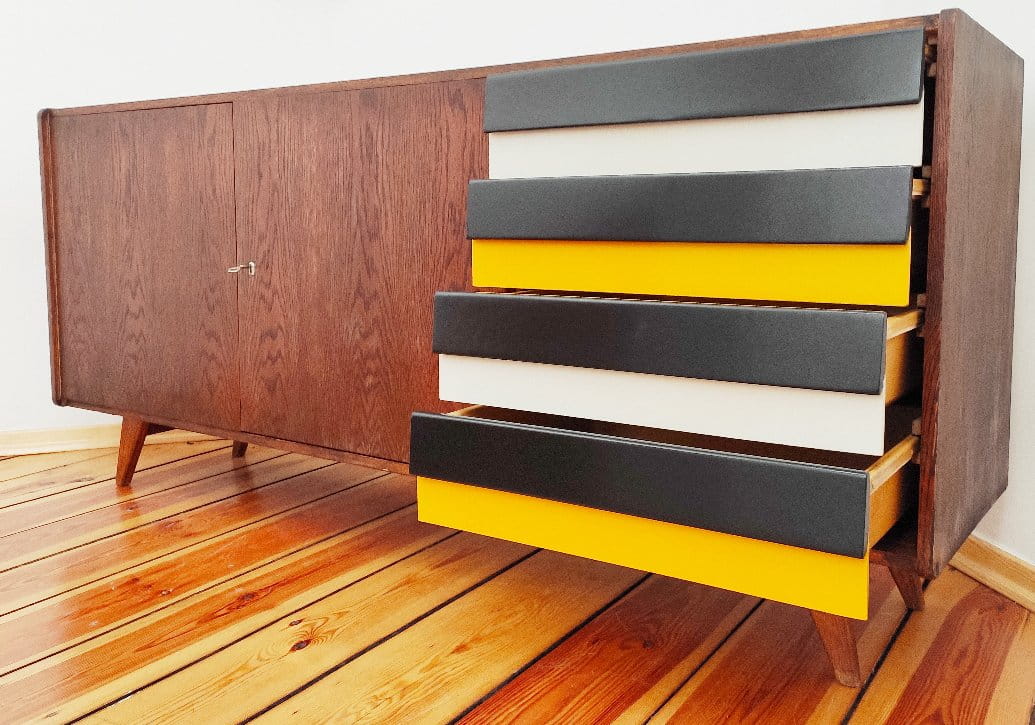Sideboard by J. Jiroutek for Interier Praha, Czechoslovakia, 1960s