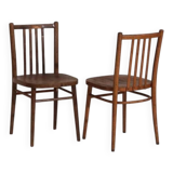 Vintage ton bentwood chairs (c.1960). set of 2