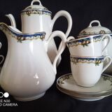 Limoges, Jean Boyer - Art Deco service for 7 people. 1920-1934