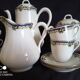 Limoges, Jean Boyer - Art Deco service for 7 people. 1920-1934