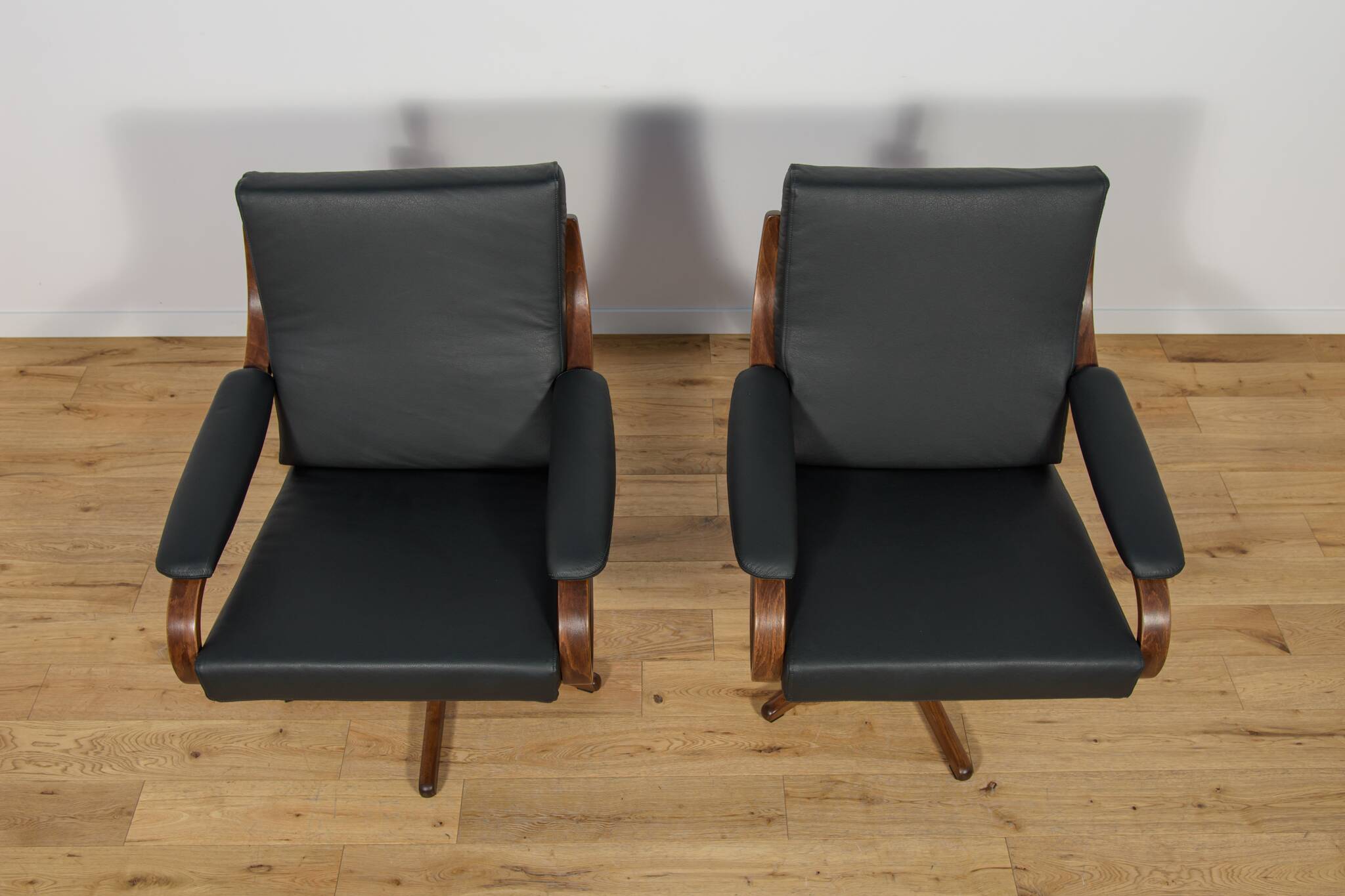 Office Armchairs from Soda Galvano, Norway, 1960s, set of 2