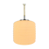 Suspension en opale blanche par Peill et Putzler, 1970, Allemagne