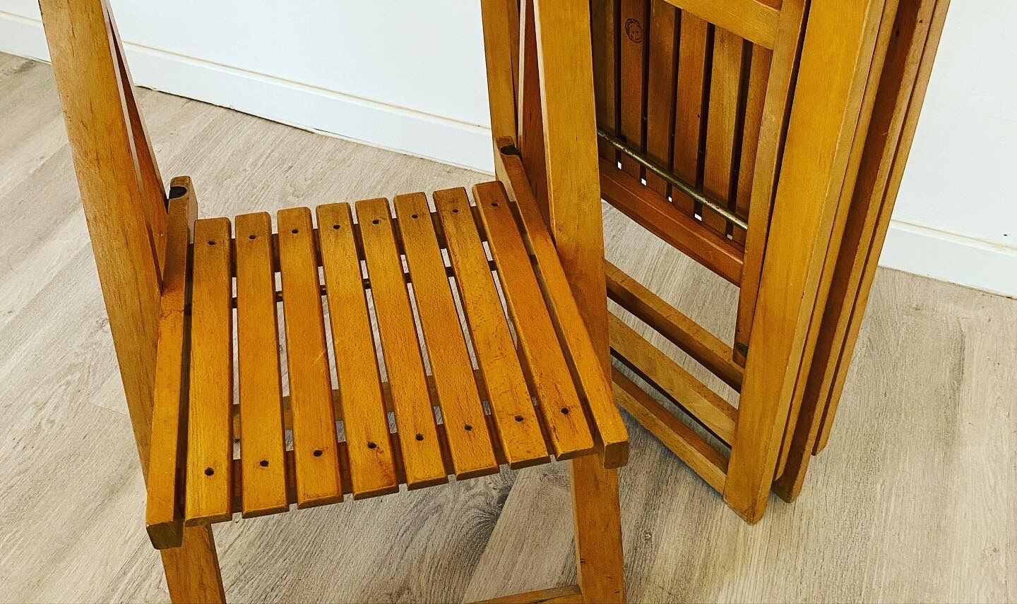 Chaises pliantes Aldo JACOBER