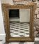 Gilded mirror in wood and stucco, 19th century, 60x88cm