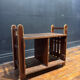 Vintage side table – Wooden structure and open shelf