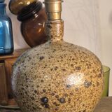 Pied lampe grès