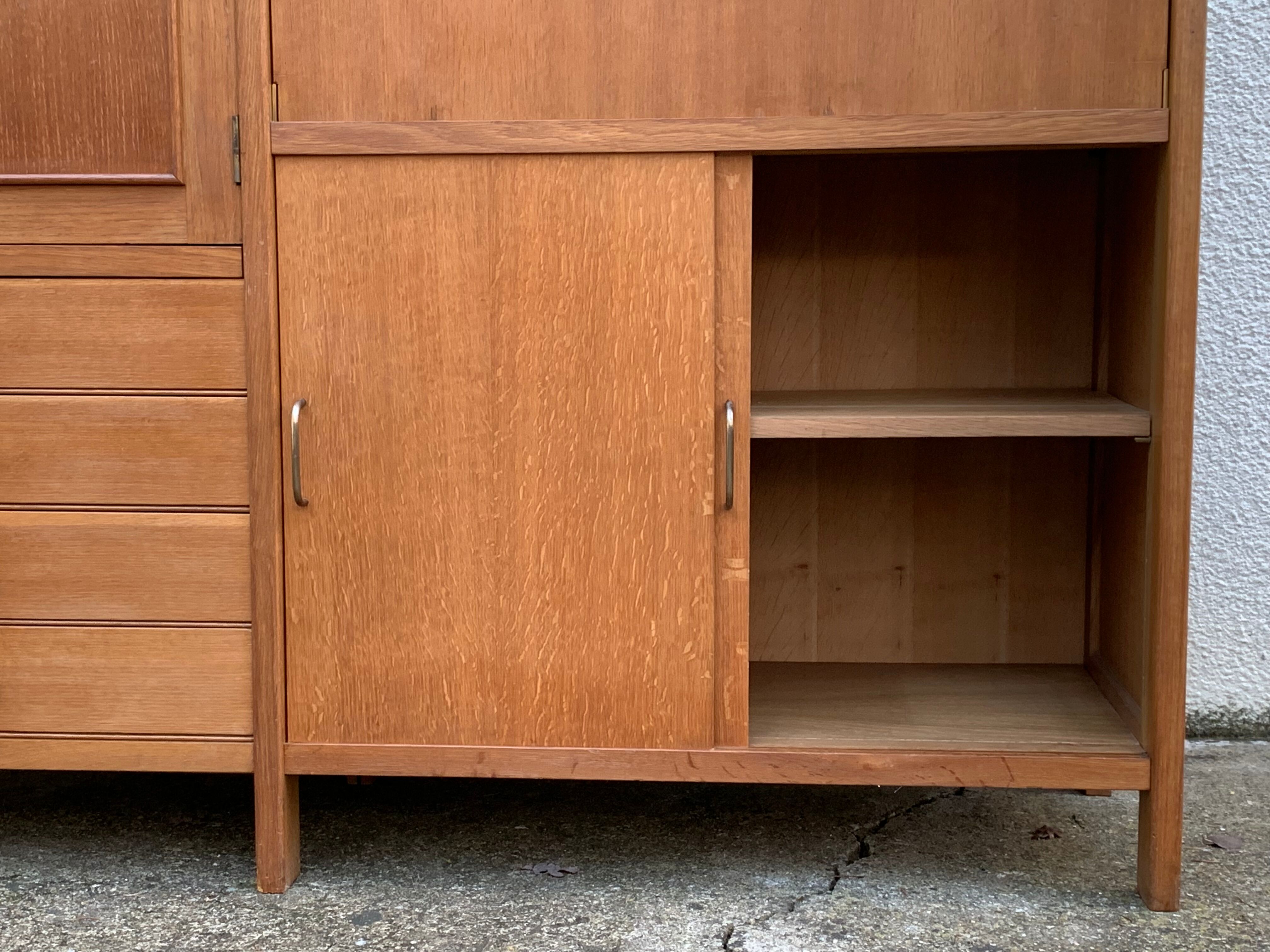 Armoire secrétaire vintage 1950