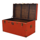 Red chest, Scandinavian design, 1950s