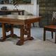 Table avec rallonges par Étienne Kohlmann 1960’s