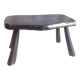 Brutalist solid wood coffee table – 50s/60s