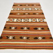 5x9 Striped Anatolian Kilim Rug, Turkish Kilim Rug, 148x264Cm