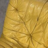 Togo - ligne roset - yellow leather