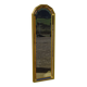 Miroir à parecloses, fleurs de lys, 99cmx30cm
