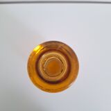 Vintage amber candle holder