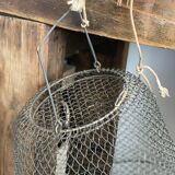 Old vintage fish basket