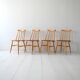 Ensemble de 4 chaises Fanett par Tapiovaara, Edsbyverken 1962