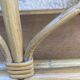 Vintage rattan shelf