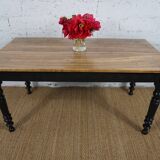 Revamped Louis Philippe style farmhouse or bistro table