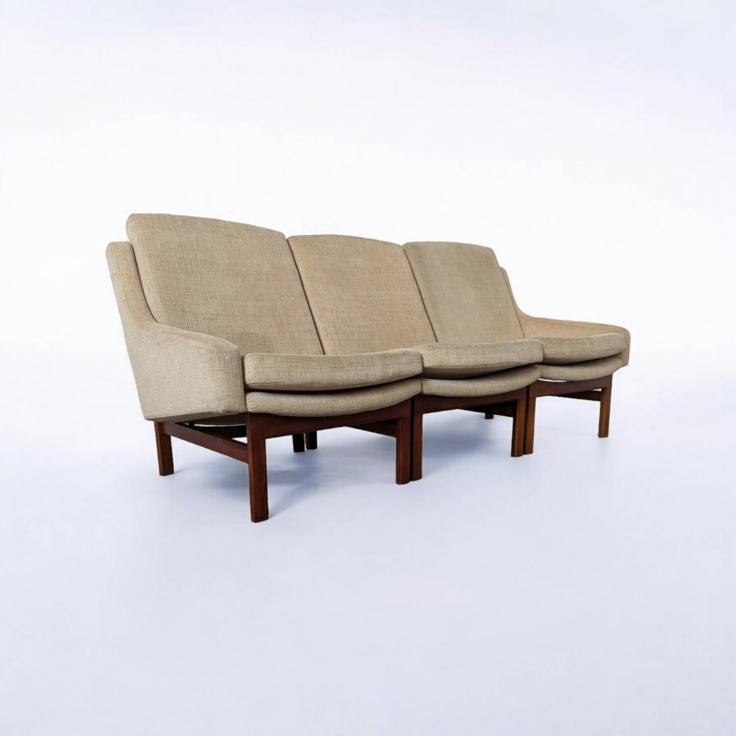 Canapé modulable vintage par Karel Vyčítal pour Dřevotvar Jablonné, 1960
