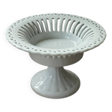 Vintage teak coupe salad bowl
