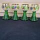 Lot de 4 grands verres à vin Roemer décor Bacchus