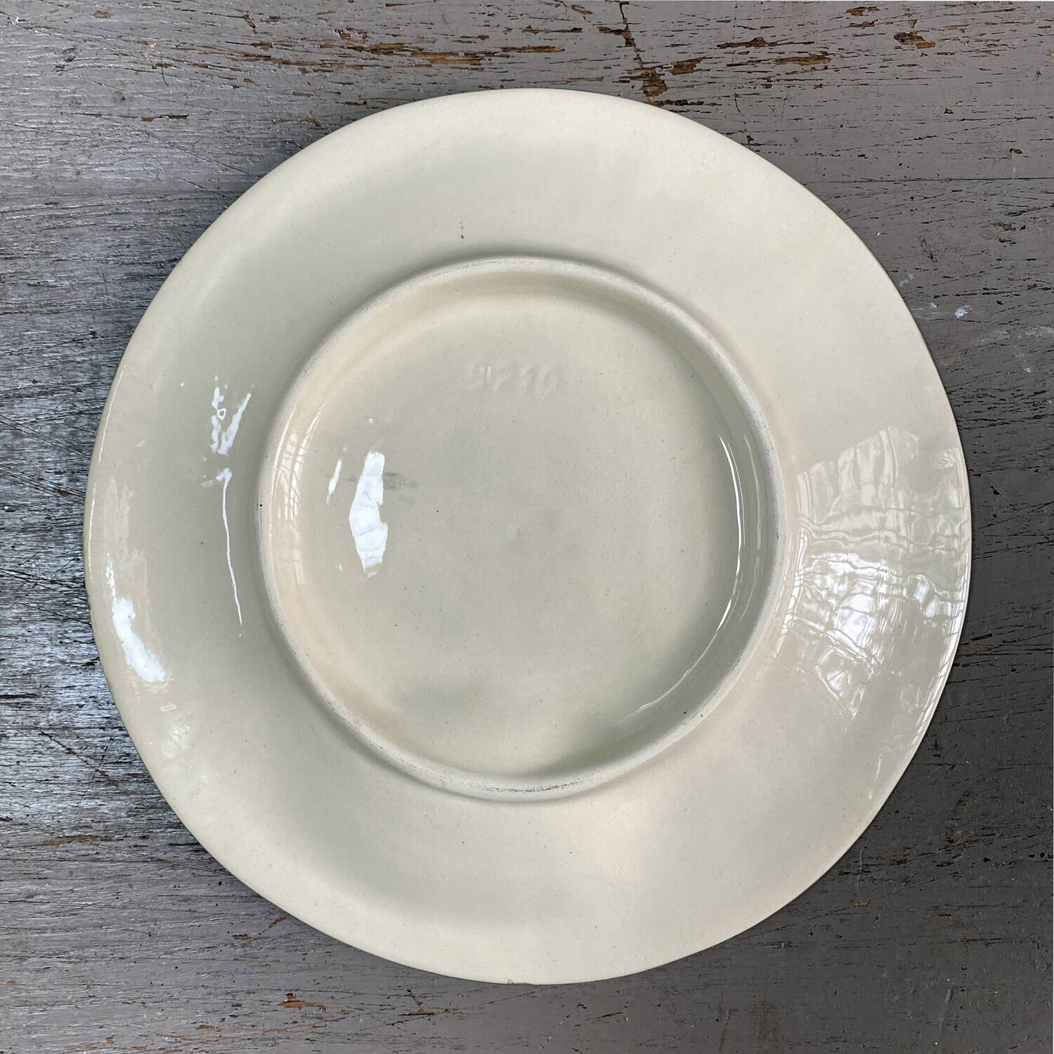 Asparagus barbotine plate
