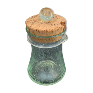 bocal en verre soufflé