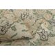 1970s Vintage Turkish Hand-Knotted Wool Cotton Tan Runner Rug 93x287