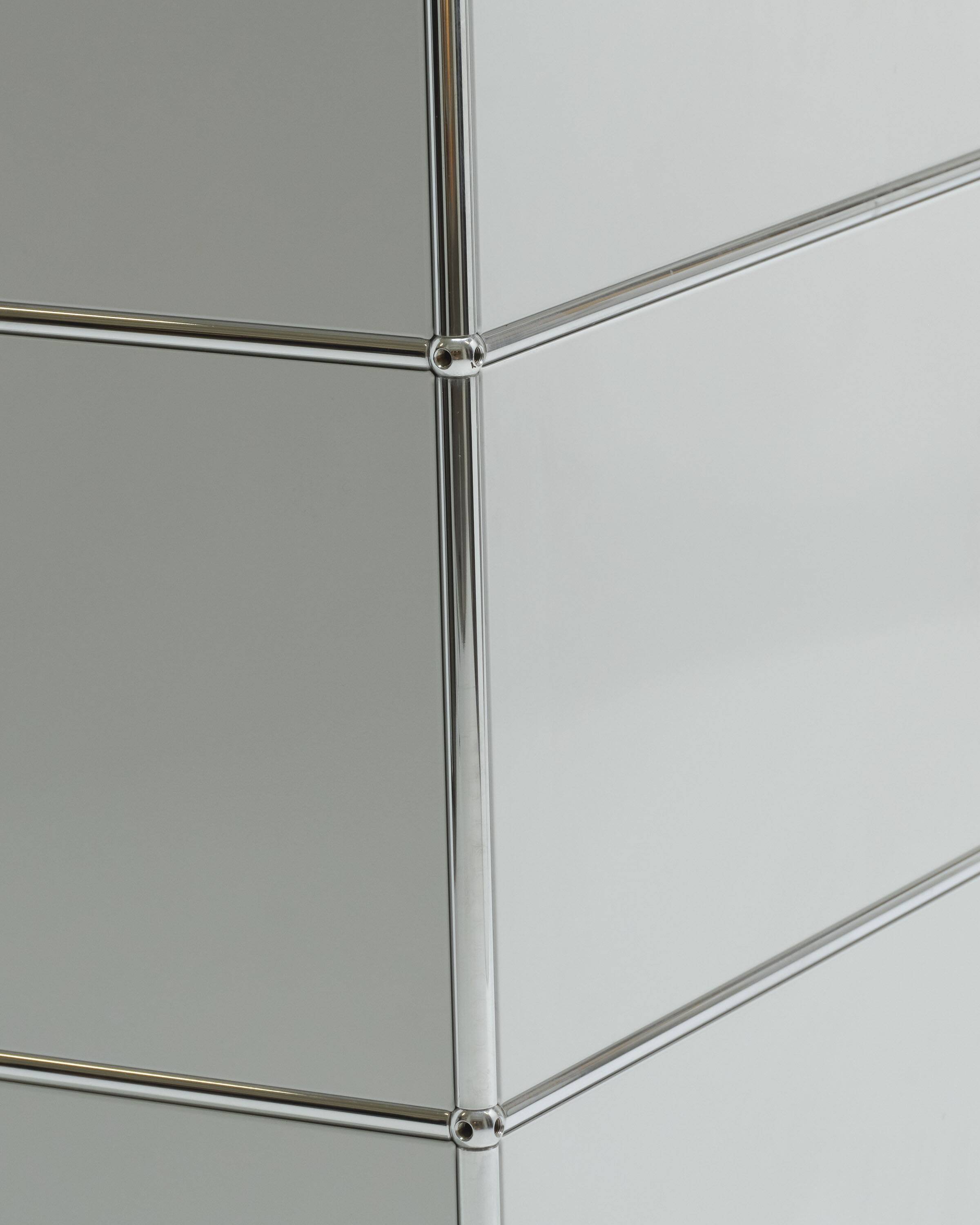 USM Haller 6-section metal storage unit, 2000s