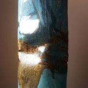 Vintage sandstone vase 60s 70s