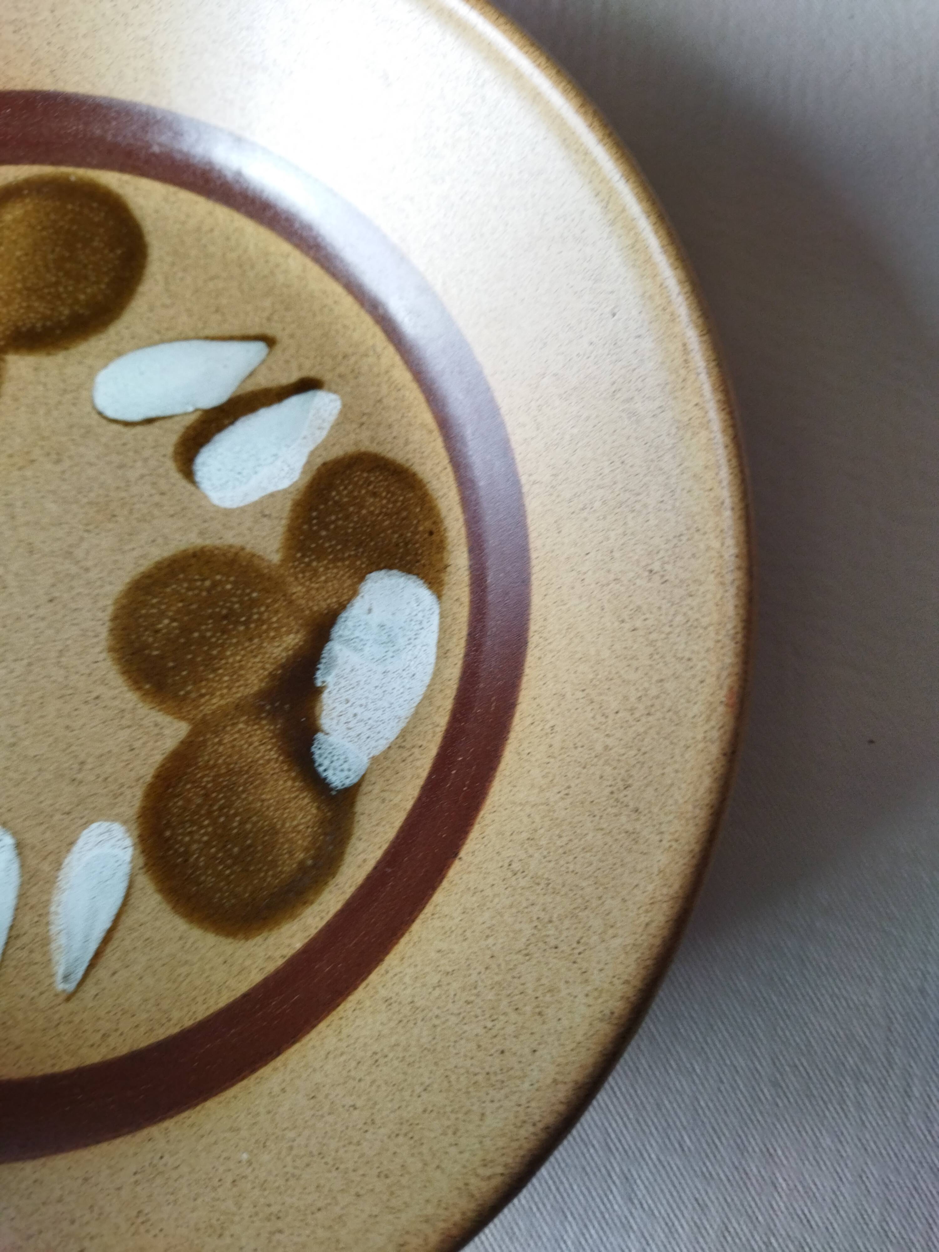 6 Sarreguemines Chamonix calotte plates