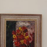Swedish Oil on Canvas – “Flowers” by Karl Ragnar Johannesson