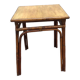 Rattan table