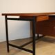 Vintage mahogany desk by Pierre Guariche edition Minvielle, 1960