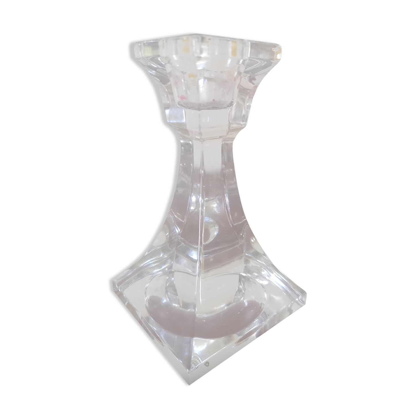 Villeroy & Boch cut crystal candle holder