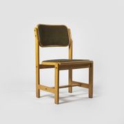 Chaise de salle à manger de Zenon Baczyk, produite par GFM, Pologne, années 1970