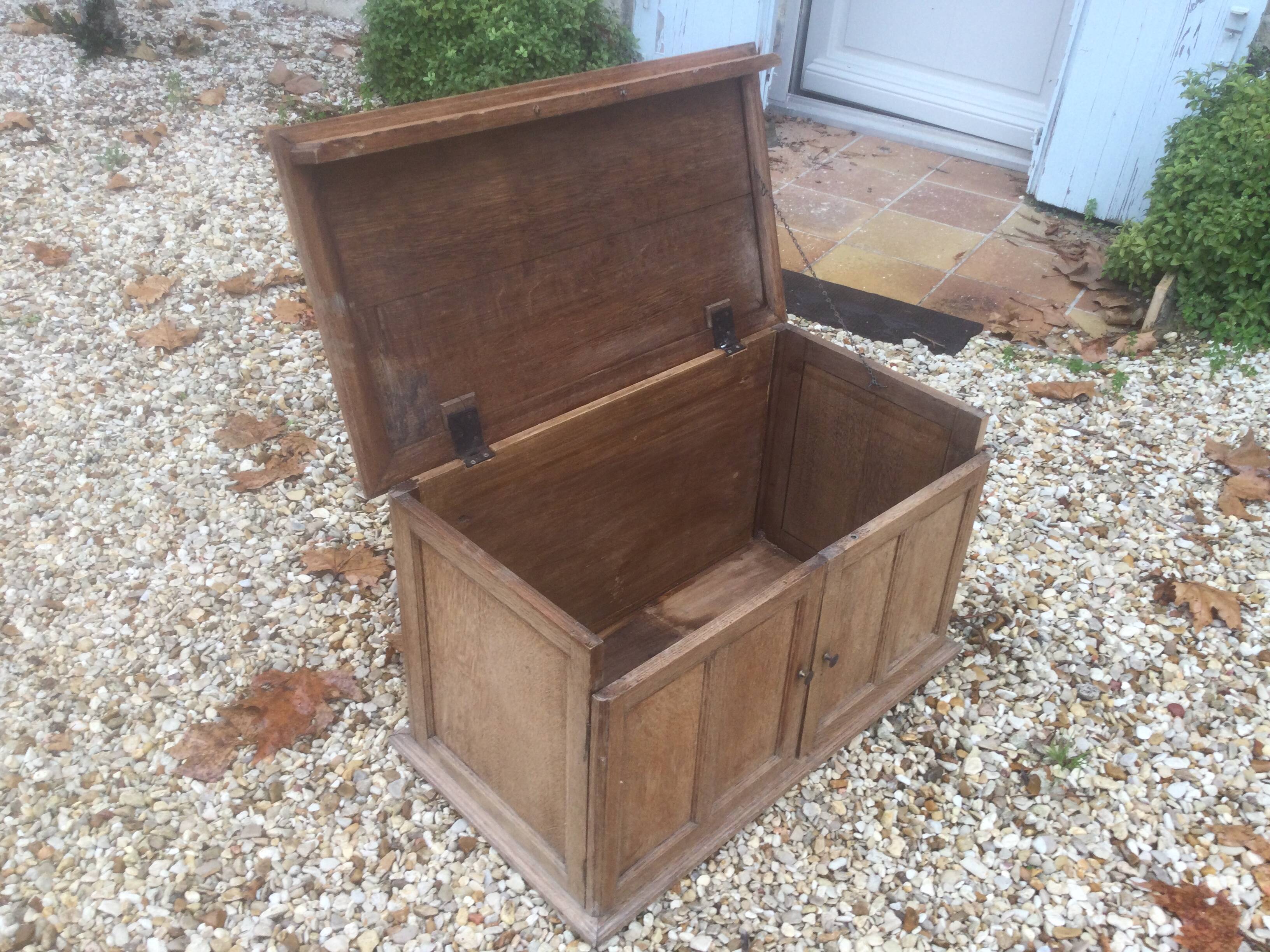 Old oak chest