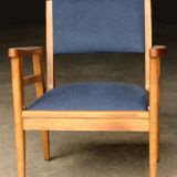 Retractable armchair david freres, marseille (1950s).