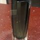 Vase Vintage En Verre Murano Sommerso Goutte Gris Fumé Transparent Années 6