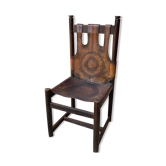 Craftsman Leather Chair, 1970s