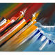 Original signed painting - contemporary abstract art - Rio - 100x60cm