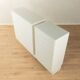 Expressive chest of drawers set by interlübke, 1960s, white, vintage
