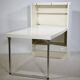 Buffet haut postmoderne avec bureau escamotable par Interlübke, années 1970-1980.