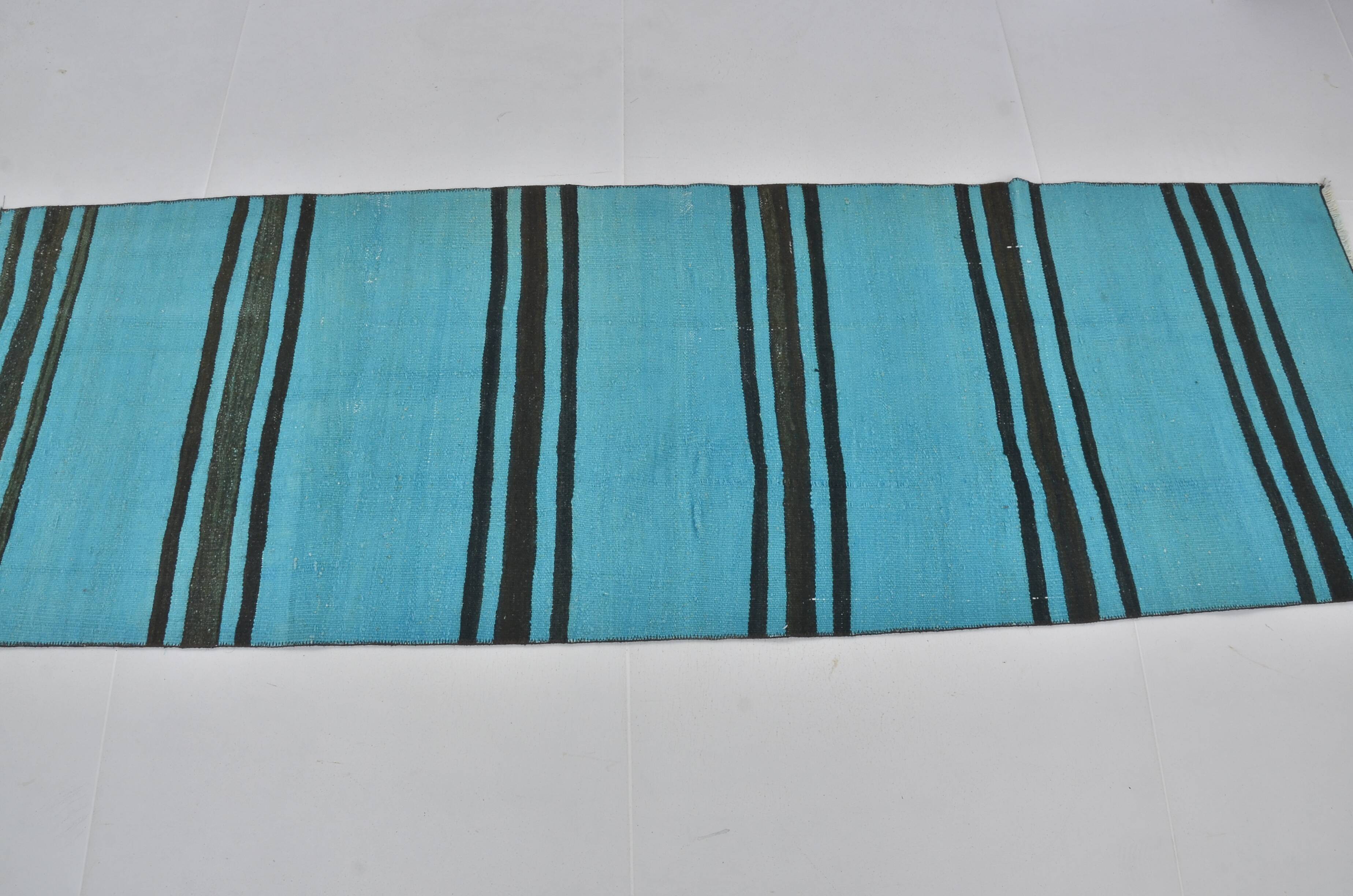 Tapis kilim anatolien rayé sku3796
