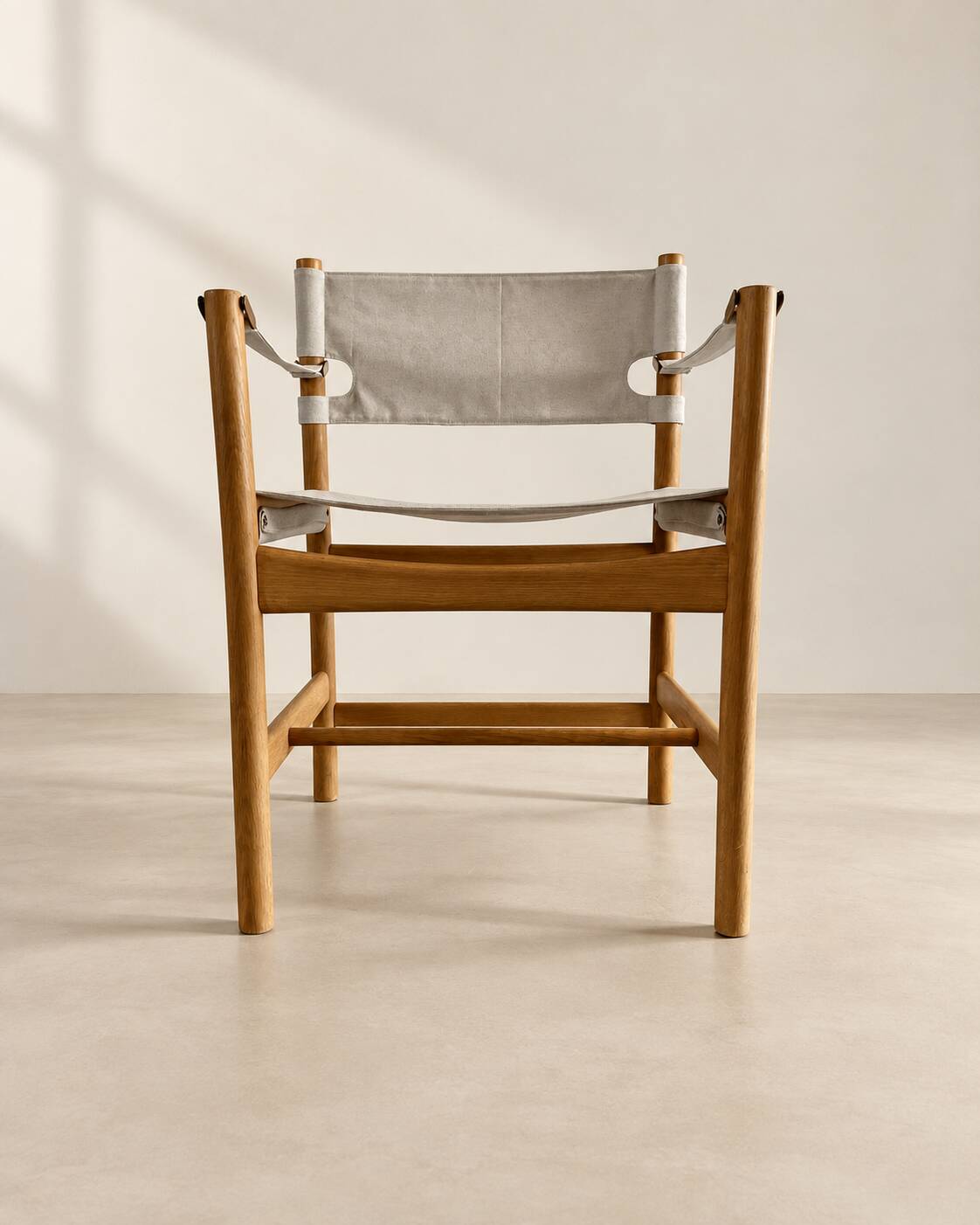 Chair and bench by Børge Mogensen for Fredericia